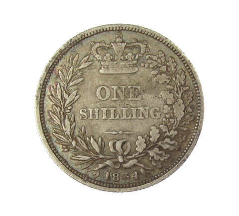 William IV 1834 Shilling - VF
