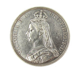 Victoria 1887 Crown - VF