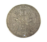 William & Mary 1693 Halfcrown - Off Centre Error