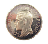Edward VIII 1936 Silver Proof Fantasy Crown - By Hearn
