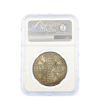 Victoria 1887 Double Florin - NGC MS64