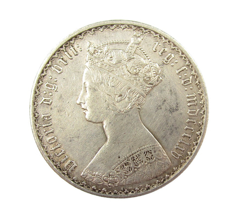 Victoria 1865 Florin - VF