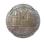 1911 Investiture Of Edward Prince Of Wales Silver Medal - NGC MS66