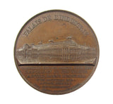 France 1855 Palace Of Industry 36mm Medal - By Caque