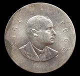 Ireland 1966 Easter Uprising Pearse Silver 10 Shilling Coin x 2