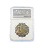 1911 Investiture Of Edward Prince Of Wales Silver Medal - NGC MS66
