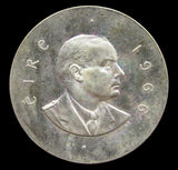 Ireland 1966 Easter Uprising Pearse Silver 10 Shilling Coin x 2