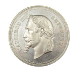 France 1867 Paris Universal Exposition 51mm Medal - Struck In Building