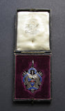 1908 Humane Society For The Hundred Of Salford Silver Medal - Named