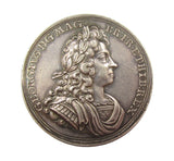1714 George I Coronation 34mm Silver Medal - By Croker