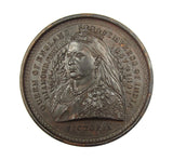 1897 Victoria Diamond Jubilee Longest Reign 70mm Medal