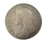 James II 1687 Crown - VF
