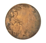 1902 Coronation of Edward VII 64mm Bronze Medal - By Fuchs