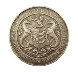 1902 Edward VII Coronation Ipswich 39mm Silver Medal - By Vaughton