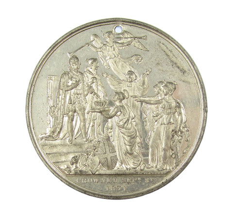 1831 Coronation Of William IV 55mm Medal - By Ingram