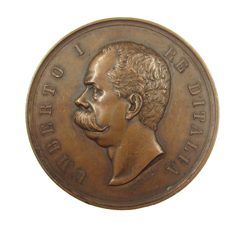 Italy 1890 La Brigata Aosta 59mm Medal - By Speranza