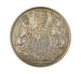 1901 Accession Of Edward VII 39mm Silver Medal - By Moore