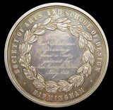 1851 Birmingham Society Of Arts School Of Design 64mm Silver Medal