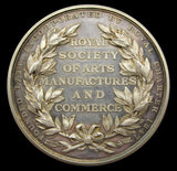 1922 George V Royal Society of Arts Silver President's Medal - By Wyon