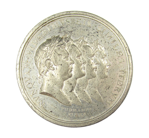 1814 Treaty Of Paris Peace In Europe 48mm Medal - By Thomason