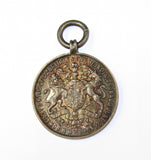 1902 Edward VII Coronation 22mm Silver Medal - By Fenwick