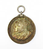 1902 Edward VII Coronation 32mm Silver Medal - By Fenwick