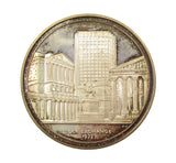 1972 New Stock Exchange Silver Brokers Pass Medal - Cased