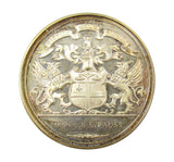 1972 New Stock Exchange Silver Brokers Pass Medal - Cased