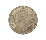 Edward VII 1907 Maundy Twopence & Penny - UNC