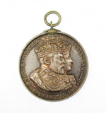 1902 Edward VII Coronation 38mm Silver Medal - By Fenwick
