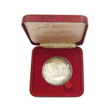 1985 Queen Elizabeth II World Cruise 45mm Silver Medal