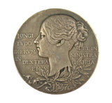 1897 Victoria Diamond Jubilee 56mm Silver Medal - Cased