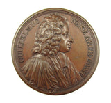 1725 William Wake 42mm Bronze Medal - By Dassier
