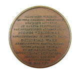 1725 William Wake 42mm Bronze Medal - By Dassier