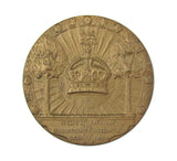 1902 Edward VII Coronation 35mm Bronze Medal - By Frampton