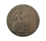 George IV 1821 Farthing - Copper Pattern Trial