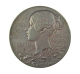 1897 Victoria Diamond Jubilee 56mm Silver Medal - Cased