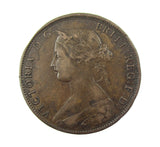 Victoria 1862 Halfpenny - Die Letter B