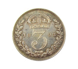 Victoria 1893 Maundy Threepence & Twopence