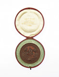 1897 Allied Trades Exhibition 48mm Medal - Cased