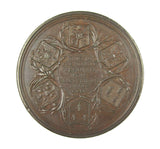 1814 Treaty Of Paris 57mm Bronze Medal - By Wyon