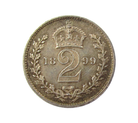 Victoria 1899 Maundy Twopence - UNC