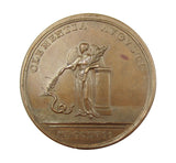 1717 Act Of Grace & Free Pardon 45mm Medal - By Croker