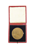 1902 Edward VII Coronation 55mm Bronze Medal - Cased