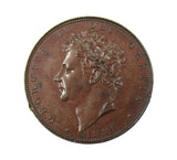 George IV 1826 Farthing - Bronzed Proof