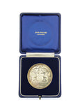 1972 New Stock Exchange Silver Brokers Pass Medal - Cased