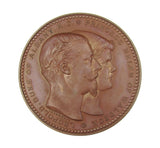 1882 Duke Of Albany Marriage 64mm Medal - By Wyon