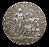 1761 Coronation Of George III Official Silver Medal - By Natter