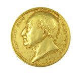 1797 Battle Of Cape St Vincent 41mm Gilt Bronze Medal - By Mills