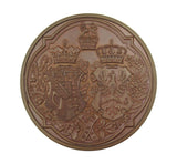 1879 Marriage Duke Of Connaught To Louise Of Prussia Medal - By Wyon